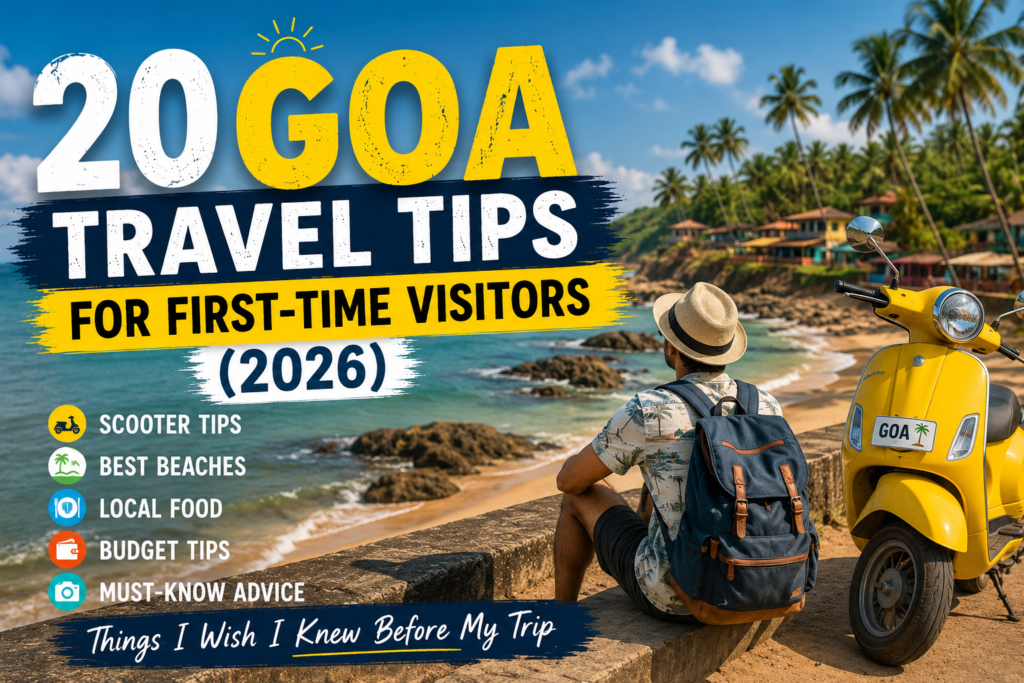 Goa travel tips for first-time visitors after exploring North and South Goa