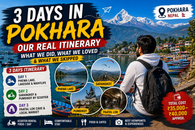 3 days in Pokhara real travel itinerary and experiences