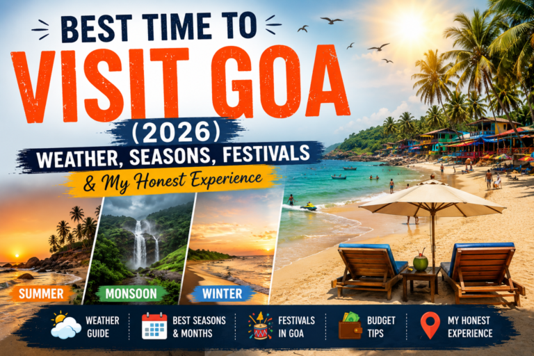 A complete guide to Goa's weather, seasons, festivals, and the best months to visit based on my personal travel experience.
