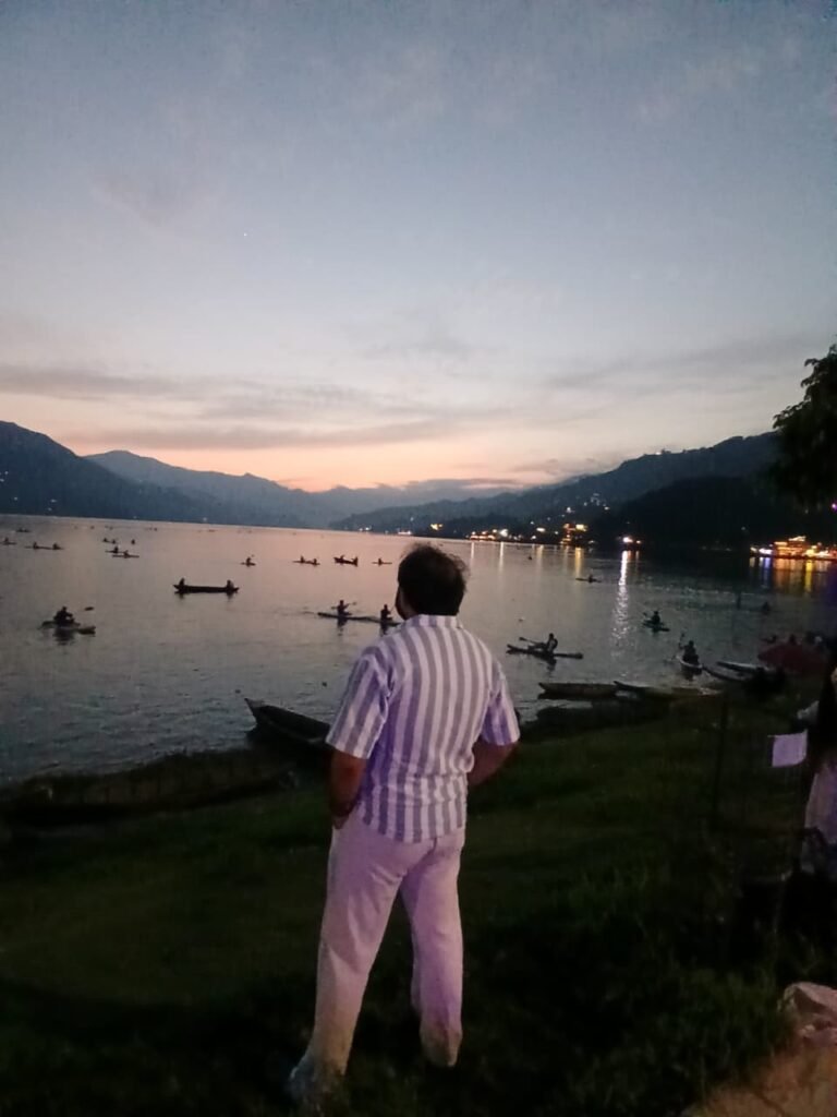 Nepal travel experience from India with mountains and local travel