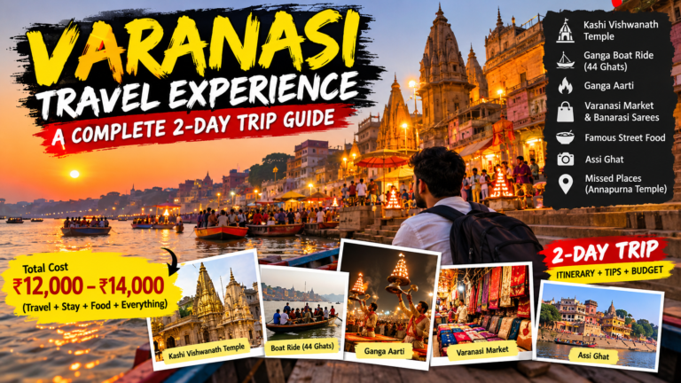 Varanasi Travel Experience: My 2-Day Trip to Kashi